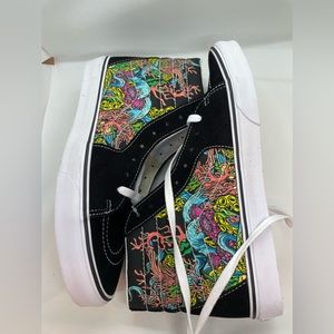 NEW VANS Sk8-Hi Underwater Black Men’s Shoes Size: 11.5 Without A Box